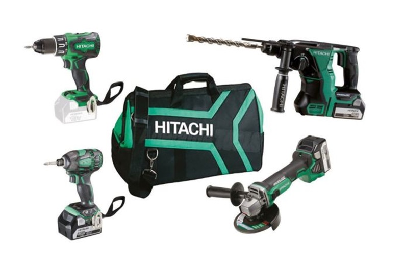 Hitachi Accu gereedschap Accu machine set 18VPACK8 18V 4,0Ah Liion