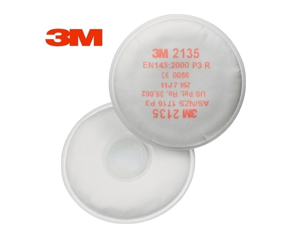 3M Actief koolfilter deeltjes P3 7000 3M 2138