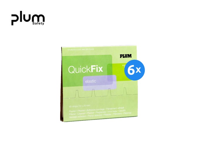Plum QuickFix navulling 45 Elastic Fabric pleisters