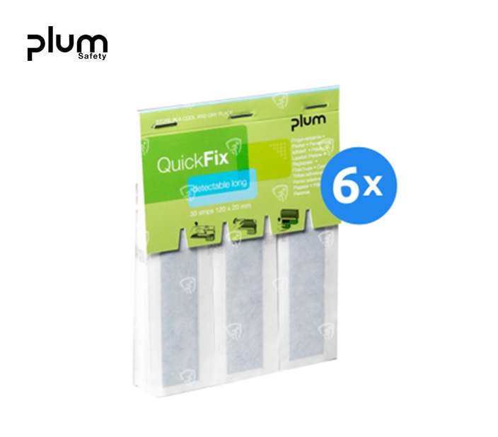 Plum QuickFix navulling 30 Detectable/Long pleisters