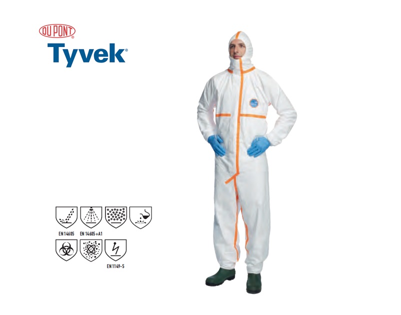 Chemicalienveiligheidspak Tyvek 800 J mt L