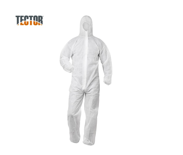Wegwerpoverall PP Wit PSA Categorie 1 M (50/52)