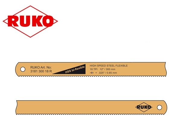 RUKO Zaagblad 300x13x0,65/32 HSS Co | DKMTools - DKM Tools
