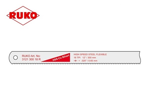RUKO Zaagblad 300x13x0,65/18 hss bi-flexible | DKMTools - DKM Tools