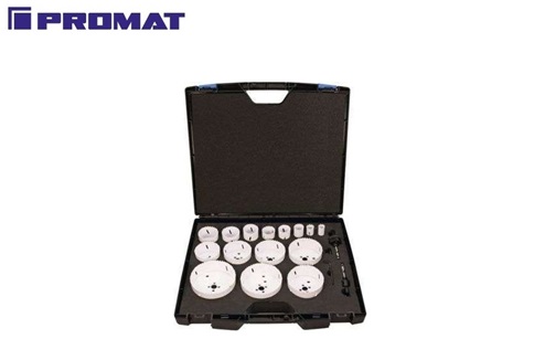 Promat Gatenzaagset 16-delig d. 16-76mm | DKMTools - DKM Tools