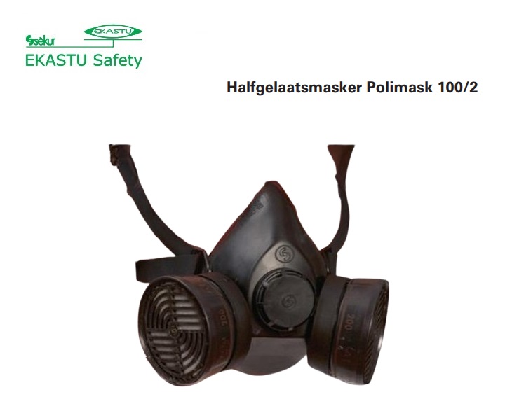 Halfgelaatsmasker Polimask GAMMA / Silikone | DKMTools - DKM Tools