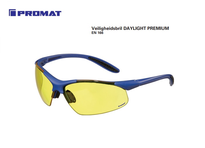 Veiligheidsbril Daylight Premium geel EN 166