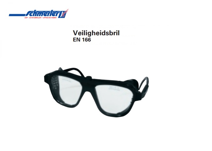Veiligheidsbril verstelbaar EN 166 helder