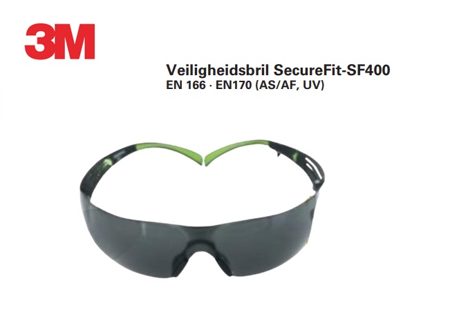 Veiligheidsbril SecureFit-SF400 grijs