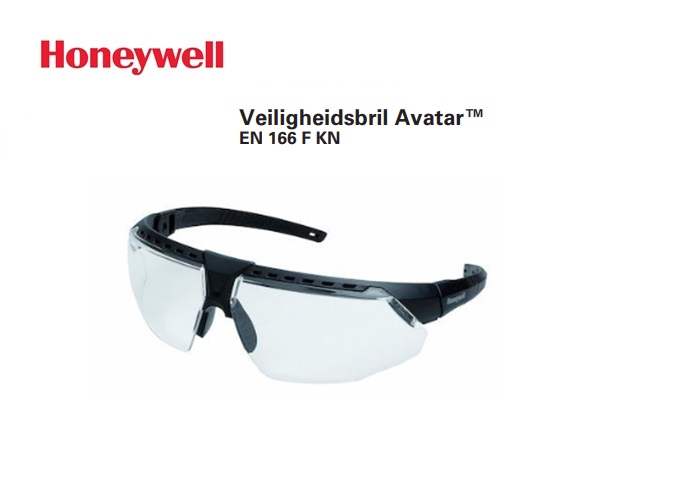 Veiligheidsbril Avatar EN 166 helder