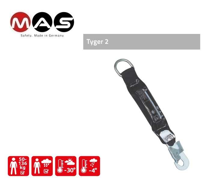 Schokdemper EN 355 Tyger 2 MAS 51 0,5 m | DKMTools - DKM Tools