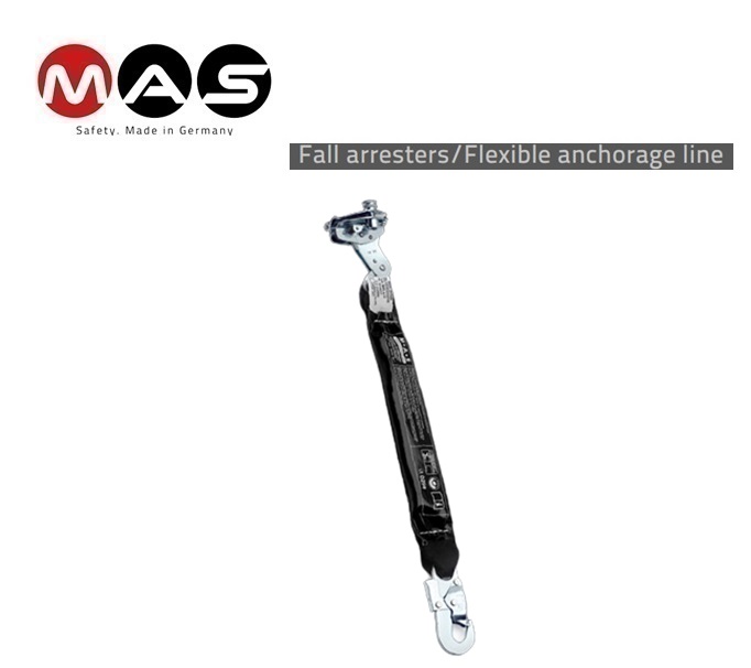 Valbeveiliging MAS 4-12 met MAS 51 12 mm - 0,5 m EN 353-2 | DKMTools - DKM Tools