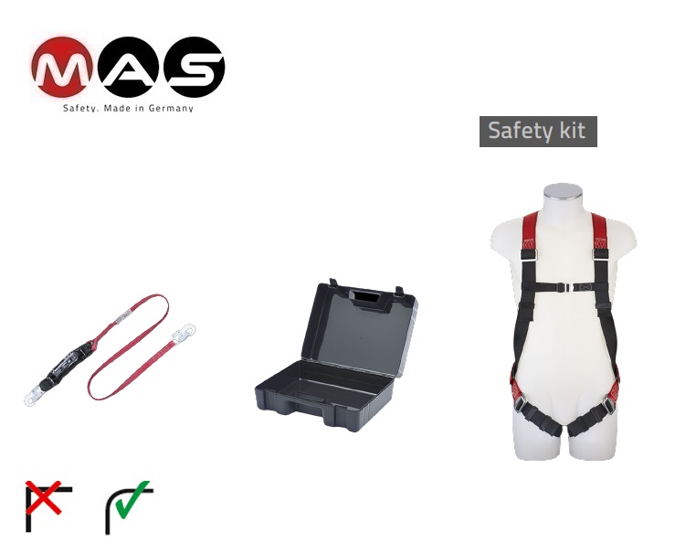 Veiligheidsset MAS 5 Var. B3 EN 363 3,2 m | DKMTools - DKM Tools