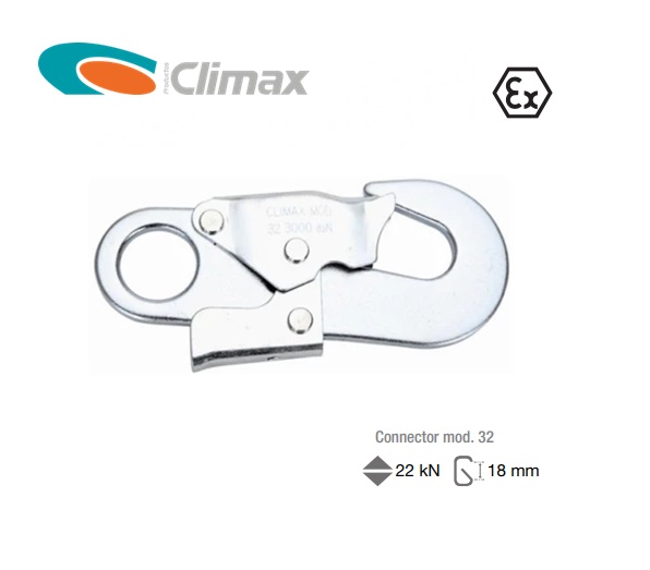 Veiligheidshaak 18 mm Nr. 32