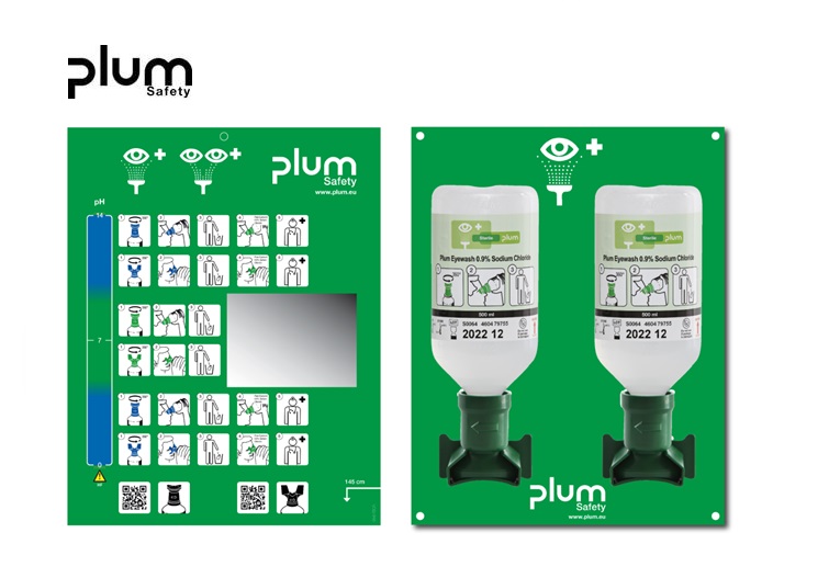 Plum Oogdouche station Open 1000ml 0,9%/DUO | DKMTools - DKM Tools