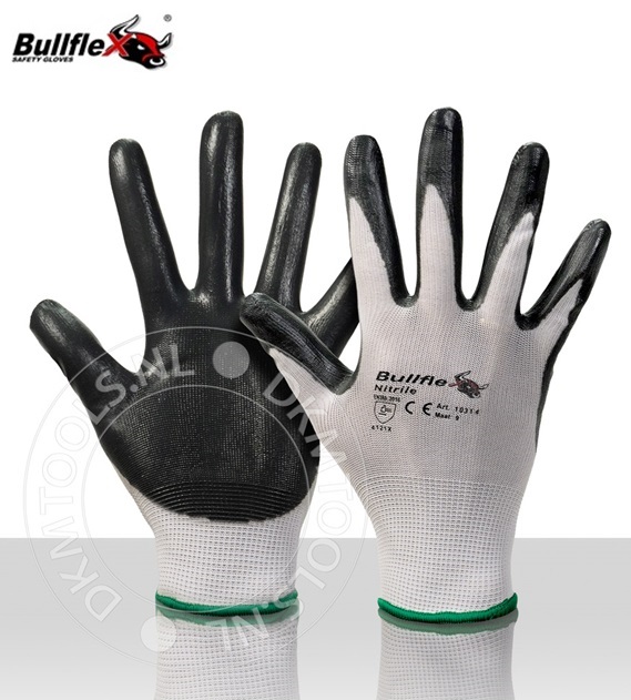 Bullflex Nitril Werkhandschoenen mt 7