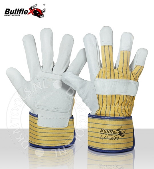 Bullflex Gevoerde handschoenen met palm duimversterking mt 11
