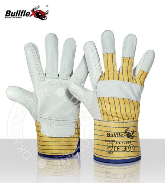 Bullflex Gevoerde handschoenen met pistoolversterking mt 11