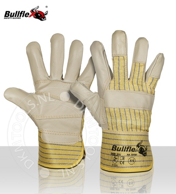 Bullflex Meubelleder gevoerde handschoenen mt 10 | DKMTools - DKM Tools