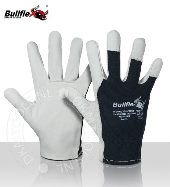 Bullflex Soepele nappalederen handschoenen mt 7