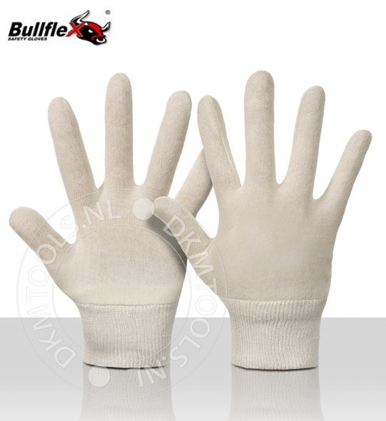 Bullflex Zware katoenen damesmaat handschoenen mt 9