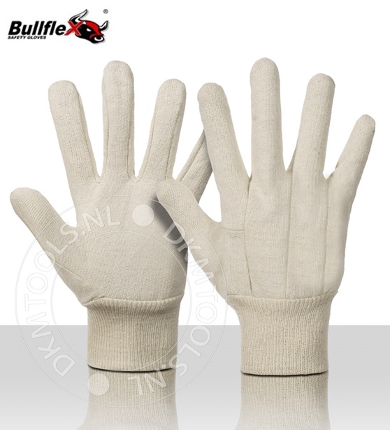 Bullflex Katoenen Jersey handschoenen mt 10