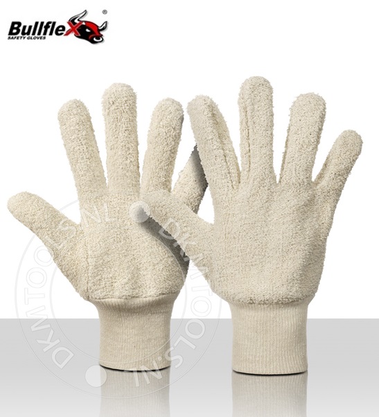 Bullflex Katoenen lussendoek handschoenen mt 10