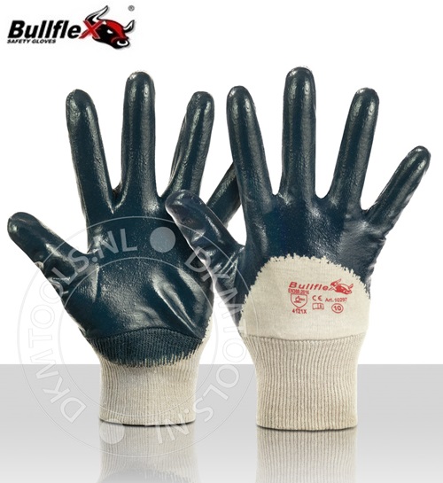 Bullflex NBR handschoenen met soepele lichte nitril coating mt 10