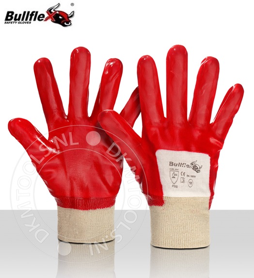 Bullflex Gecoate PVC handschoenen mt 10,5