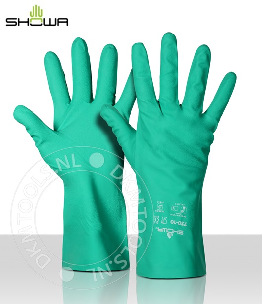 Showa 730 chemisch bestendige handschoenen mt 6