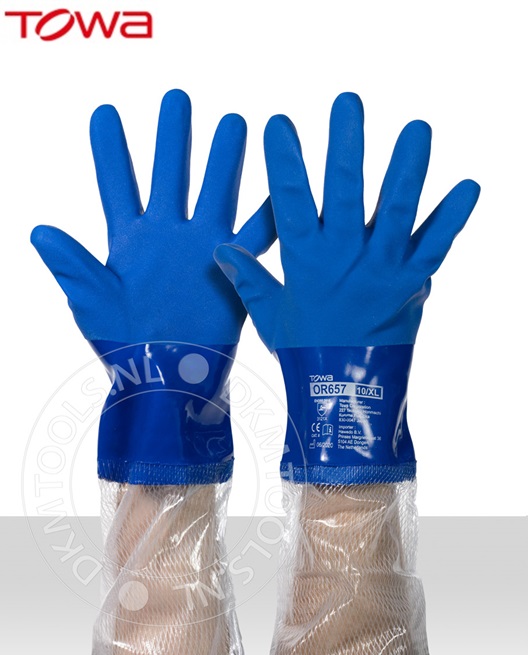Towa OR657 Handschoenen van PVC mt 9