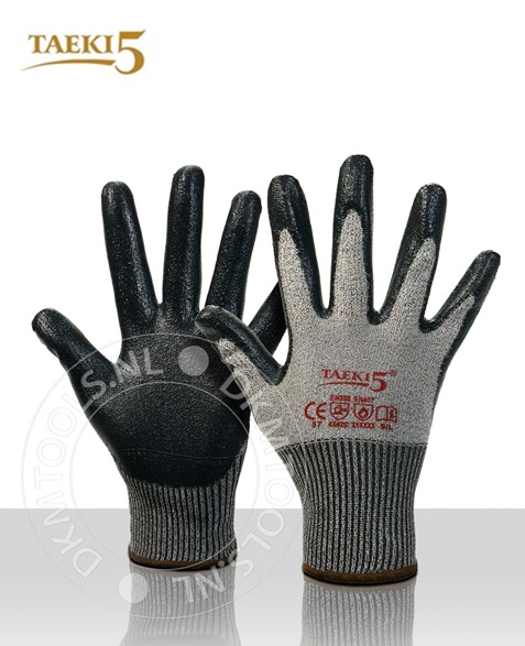 Taeki5 Snijbestendige Cut C handschoenen mt 7