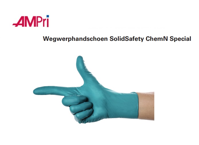 Wegwerphandschoen SolidSafety ChemN Special maat S