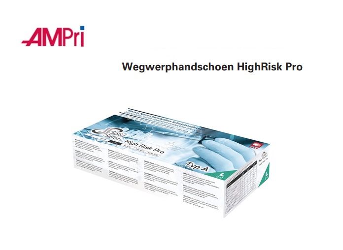 Wegwerphandschoen HighRisk Pro maat M