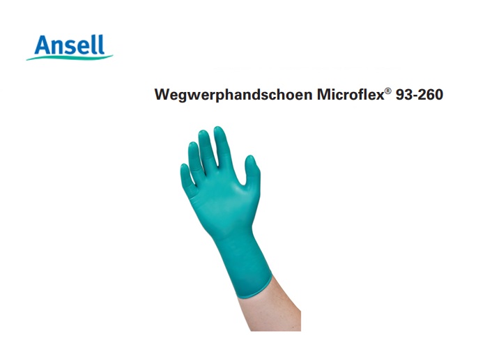 Wegwerphandschoen Microflex 93-260 maat 6,5/7