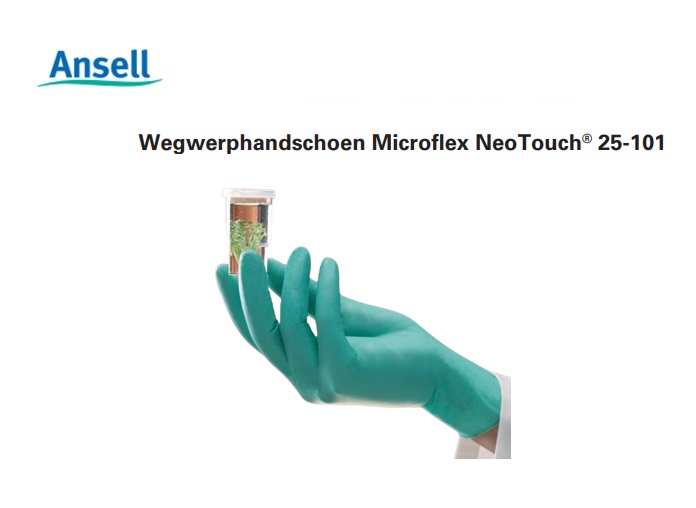 Wegwerphandschoen Microflex NeoTouch 25-101 maat 6,5- 7