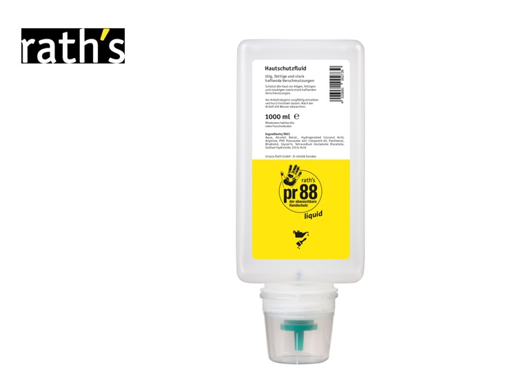 PR88 Huidbeschermingsfluid 1 liter zachte fles