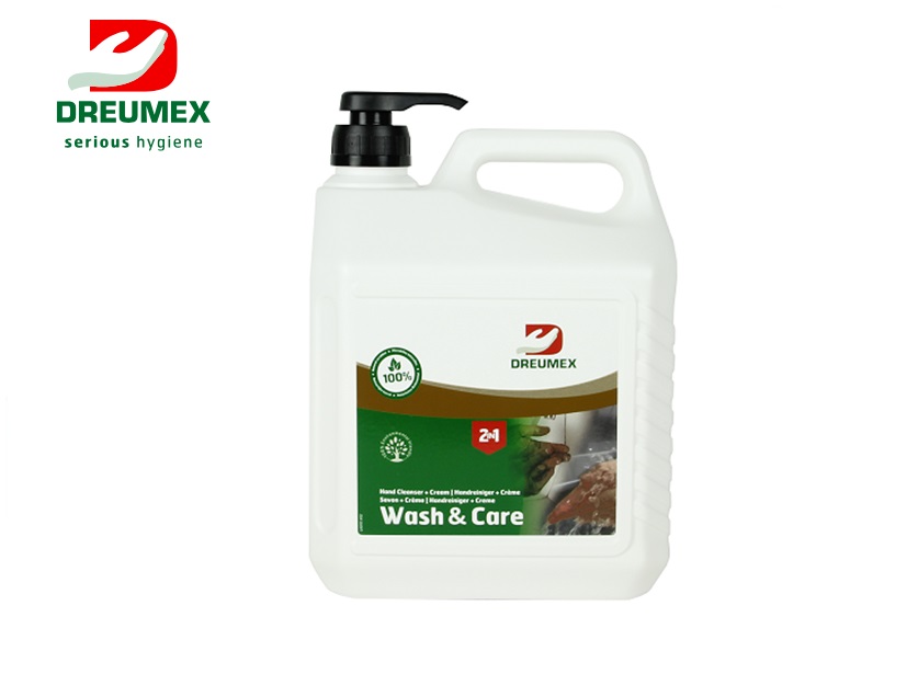 Dreumex Wash & Care  2 in 1 Can + pomp 1 L | DKMTools - DKM Tools
