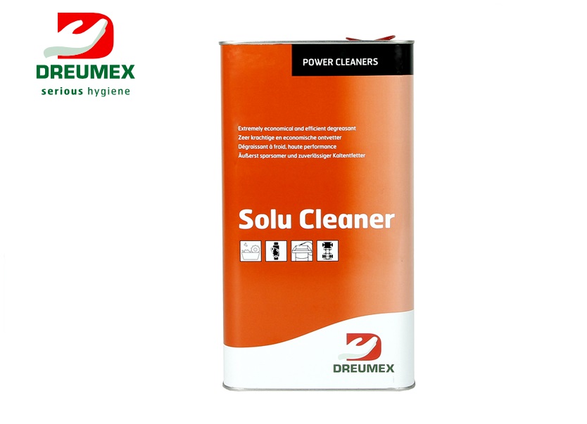 Dreumex Solu Cleaner, ontvetter, Blik 5 L