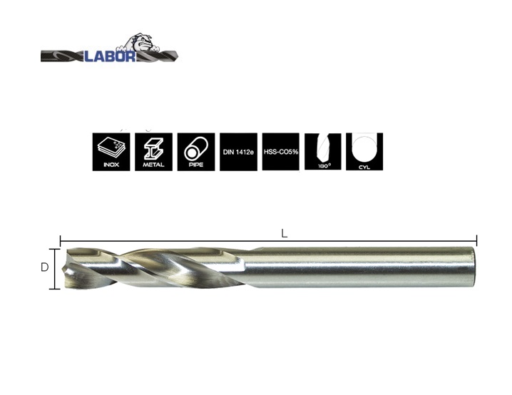 Puntlasboor HSS-Co Cobalt 5% 6.0mm