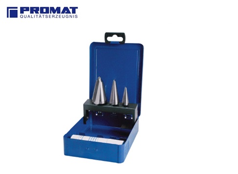 Conische Plaatboren-Set HSS 3-14, 5-20, 16-30,5 mm 4 delig | DKMTools - DKM Tools