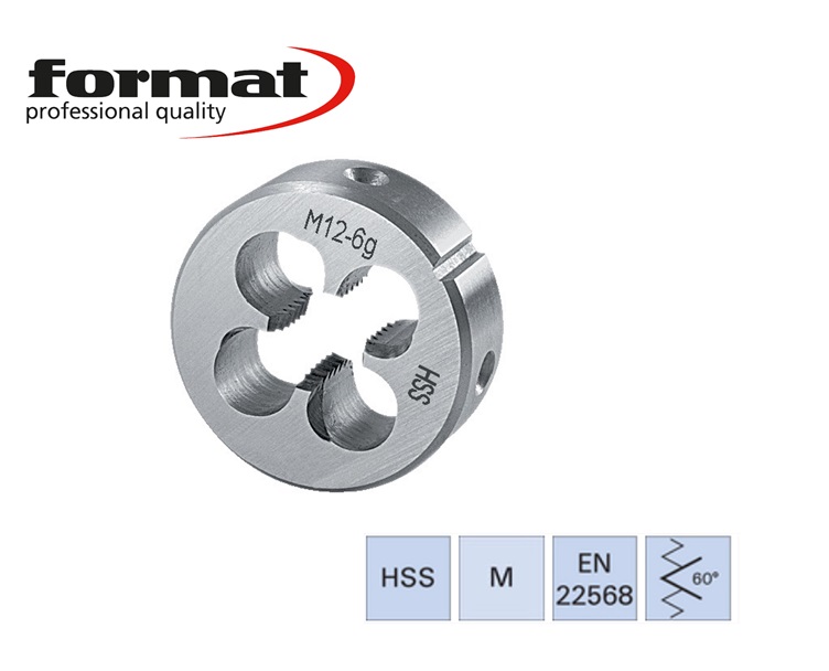 Ronde snijplaat DIN EN22568 Form B MF5x0,5mm HSS 6g | DKMTools - DKM Tools