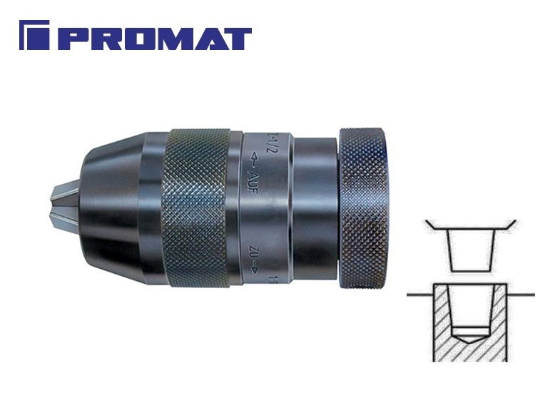 Snelspanboorhouder .0-10mm B12 Promat | DKMTools - DKM Tools