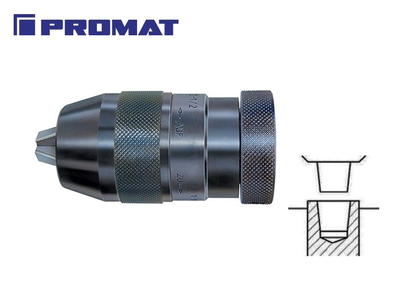 Snelspanboorhouder .0-8mm B12 Promat