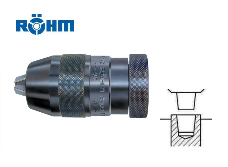 Rohm snelspanboorhouder Supra 0-10mm B12