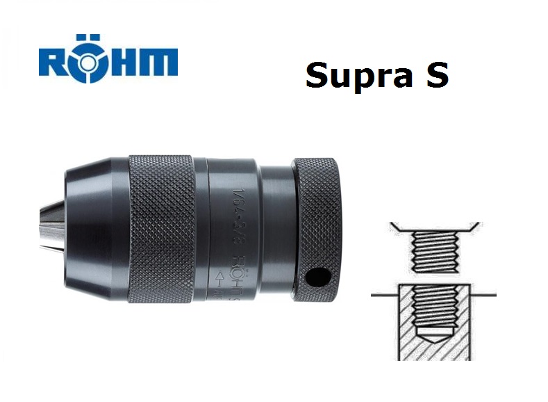 Rohm snelspanboorhouder Supra S 3/8-0,5-10mm