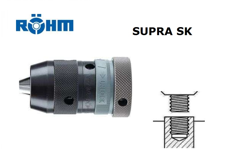 Rohm snelspanboorhouder Supra SK 1/2