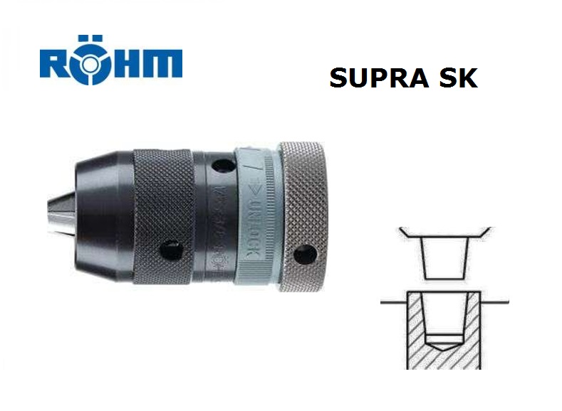 Rohm snelspanboorhouder Supra SK B12 0,5-10mm