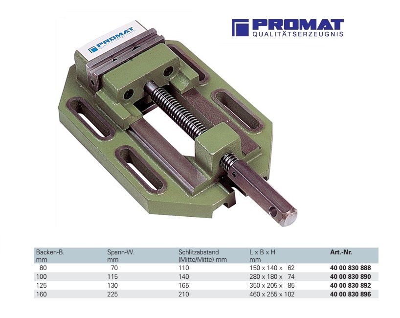 Machinebankschroef  125 x 130mm | DKMTools - DKM Tools