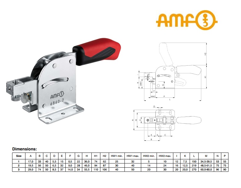 AMF Combispanner Gr.1 Nr 6860